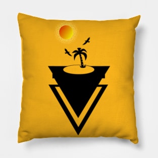 TRIANGLE PALM  TREE Pillow