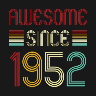 Vintage Awesome Since 1952 T-Shirt