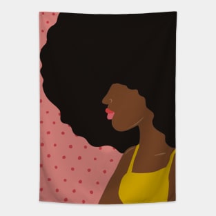 Black Girl Art Tapestry