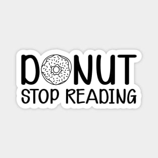 Donut Stop Reading Magnet