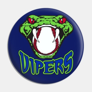 Vipers Baseball Pin