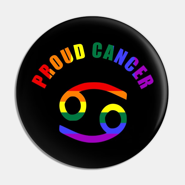 Proud Cancer Pin by PrintedDesigns