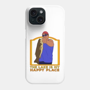 The Lake Is My Happy Place Phone Case