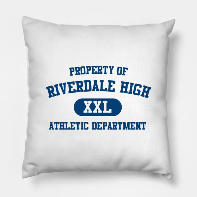 Property of Riverdale High Athletic Department Pillow by fandemonium