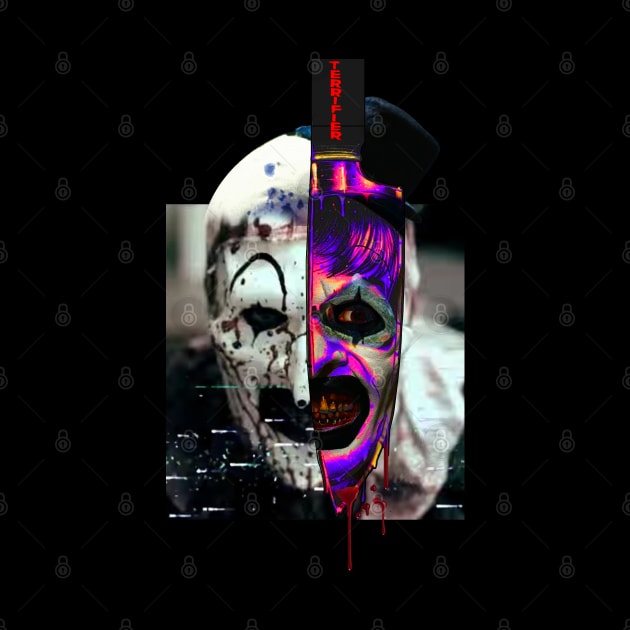 Horror Spooky Art The Clown by AxLSTORE