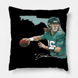 Trevor Lawrence Jacksonville City Map Pillow