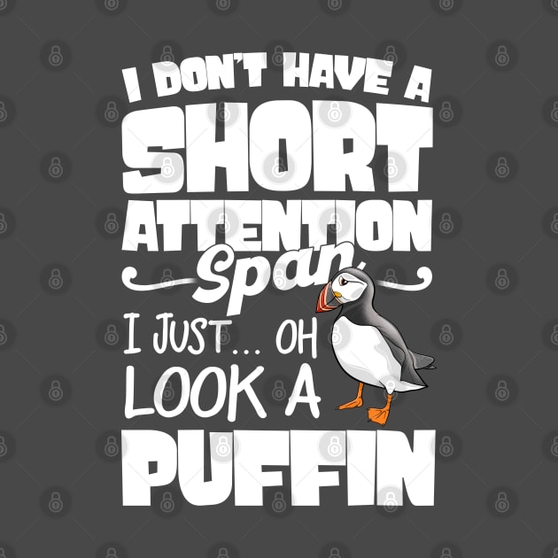 Puffin Bird Lover Seabird Bird Puffin Lover Cute Bird by Toeffishirts