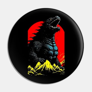 Godzilla 1 Pin