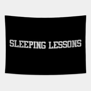 sleeping lessons Tapestry