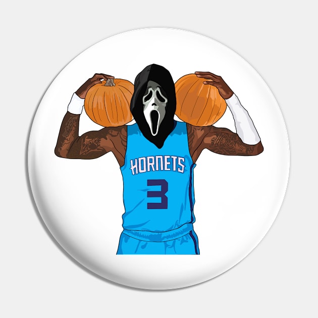 Scary Terry Rozier | Charlotte Hornets Pin by ActualFactual