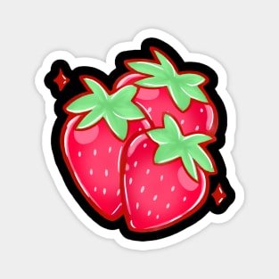 Strawberries Magnet