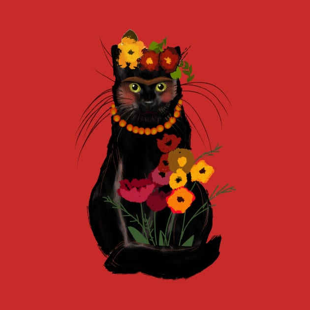 Frida Cat by TatianaBS