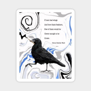 The Not So Common Crow Magnet