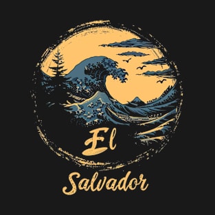 El Salvador, Surf City, El Sunzal, 503, SV, Sivar, Salvadorian, playas, Beaches, Cipote, T-Shirt