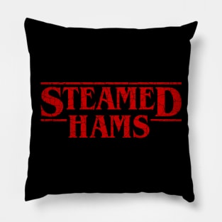 Stranger Hams (Scortched Earth Edition) Pillow