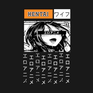 Manga Hentai Senpai Style T-Shirt