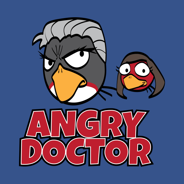 Angry Doctor (Clara Version) by MrPandaDesigns