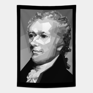 Hamilton in grayscale Tapestry