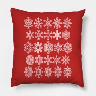 Falling Flakes Pillow