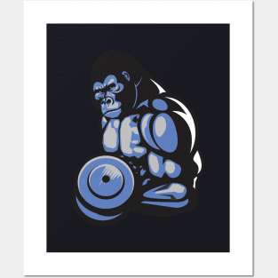 Gym Svg, Gorilla Gym Svg, Gorilla Svg Graphic by artinrhythm