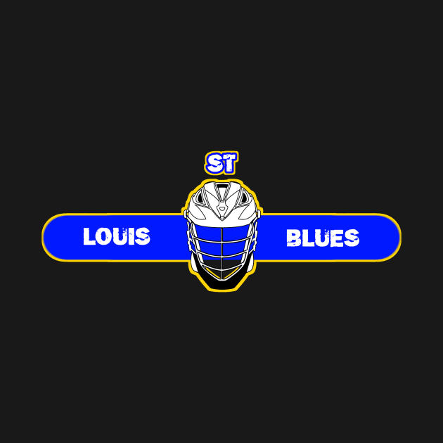 St louis blues helm by Cahya. Id