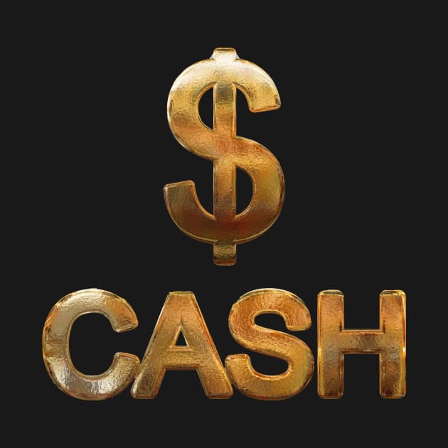 Cash And Dollar Symbol by funfun