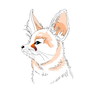 Thoughtful fennec fox T-Shirt