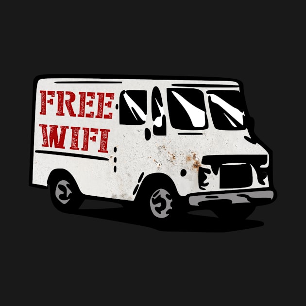 free wifi free candy rusty van funny meme by Captain-Jackson