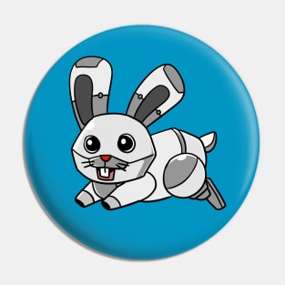 Robot Rabbit Pin