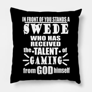 Swede Gaming Gaming E-Sports Video Games Pillow