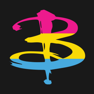 B Logo Pansexual Pride T-Shirt