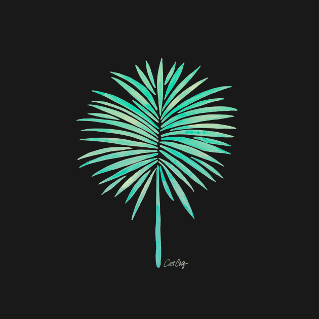 fan palm seafoam by CatCoq