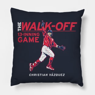 Christian Vazquez The Walk-Off Pillow