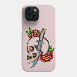 Skull and Sword Phone Case