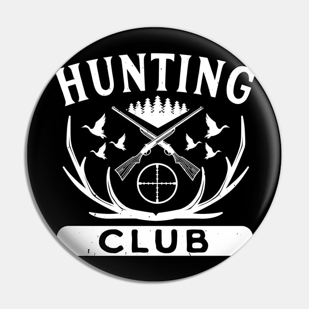 Hunting Club - Hunter Pin by Streetwear KKS