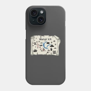 Weird V.P. Map Shirt Phone Case