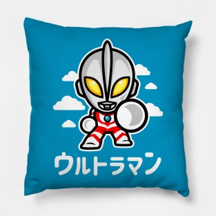 ChibiUltra II  (Collab with Evasinmas) Pillow