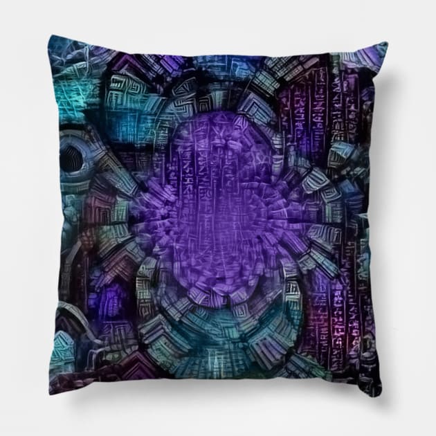 The walls have eyes Pillow by rolffimages