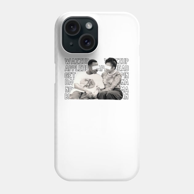Martin & Gina  - Wazzup / Damn Gina  | 90s Tv Sitcom Phone Case by coinsandconnections