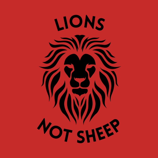 Lions Not Sheep Conservative Maga Trump Republican by PoliticalBabes