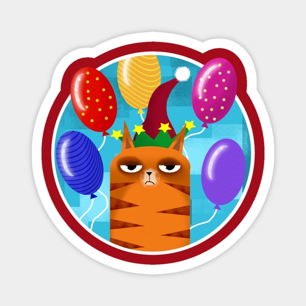 Party Pooper Magnet by Scratch