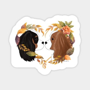 Autumn Cavaliers Magnet