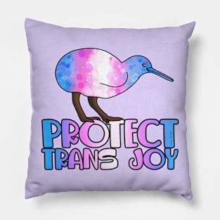 Protect Trans Joy Pillow