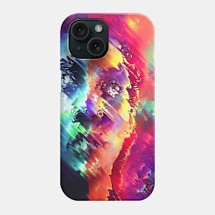 Glitch vision Phone Case