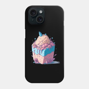 ice cream graffiti illustration Phone Case