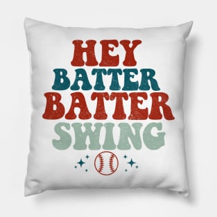 Hey Batter Batter Swing Pillow