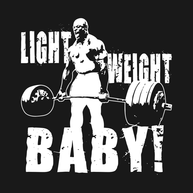 Light Weight Baby Ronnie Coleman Black by Visionary Canvas