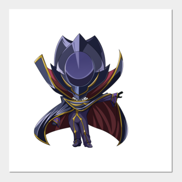 Chibi Lelouch Lamperouge Code Geass Lelouch Posters And Art Prints Teepublic