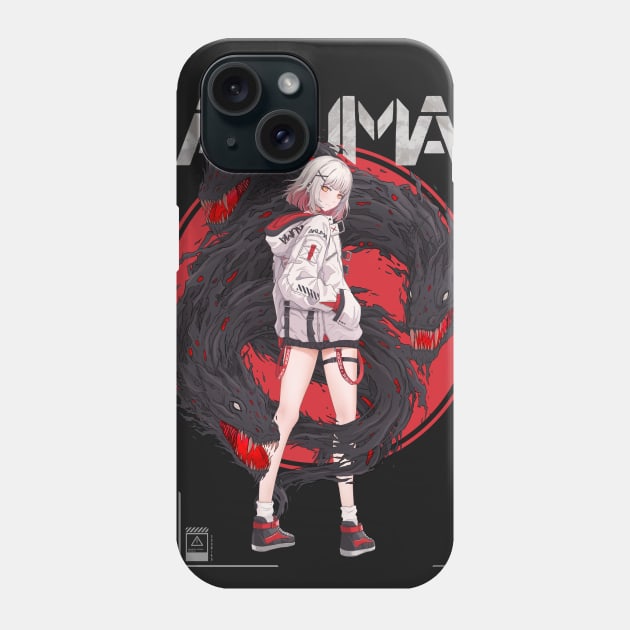 Demon girl Phone Case by SUONIKO