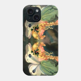 blonde fairy with braids Phone Case